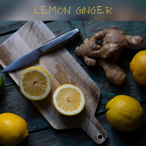 Κερί σόγιας lemon ginger